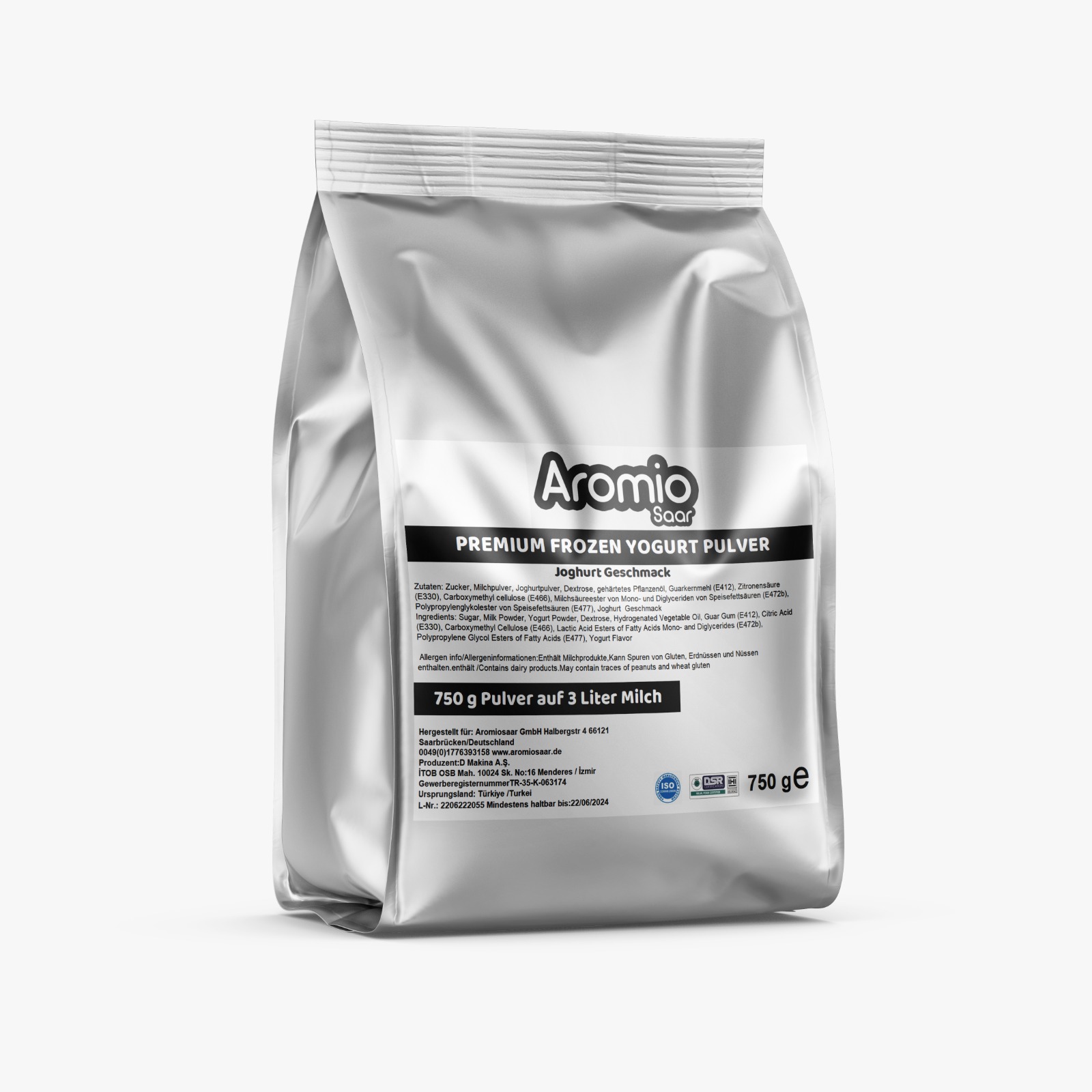 Aromiosaar Premium Frozen Joghurtpulver