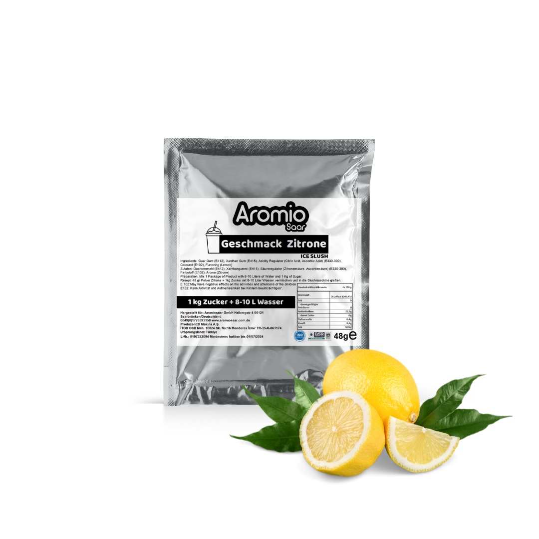 AromioSaar Slush-Eis Zitronengeschmack